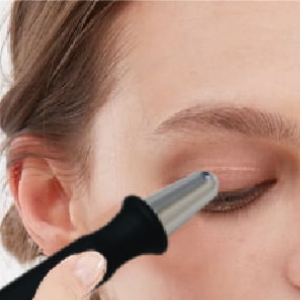 Women doing eyelash care